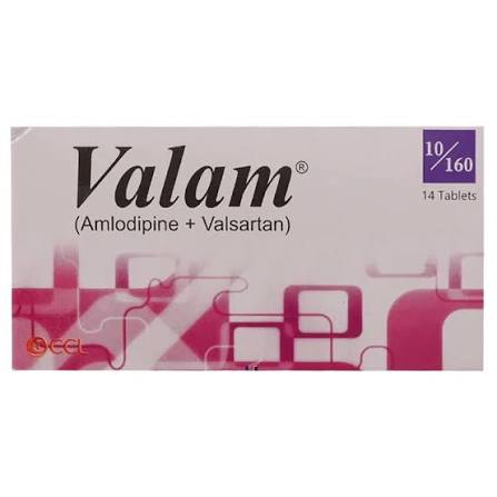 VALAM TABLET 10/160MG 2X7S