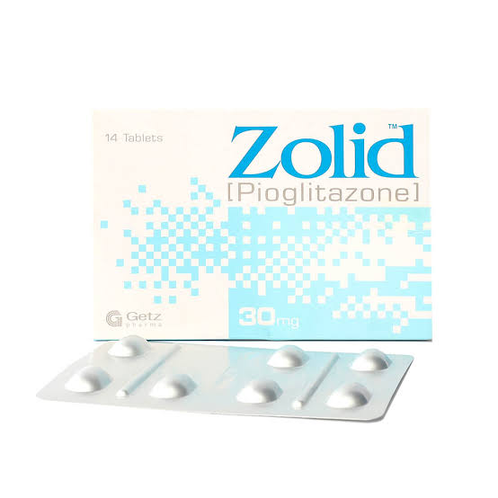 ZOLID TABLET 30 MG 2X7S