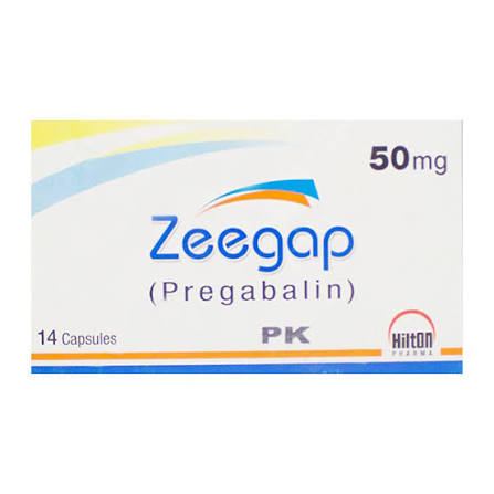 ZEEGAP CAPSULE 50 MG 2X14S