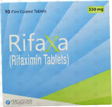 Rifaxa Tablet 550 mg 2X5S
