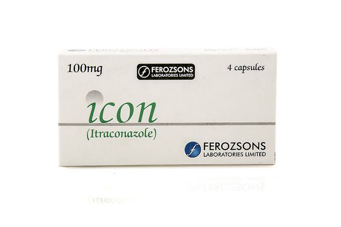 ICON CAPSULE 100MG 1X4'S