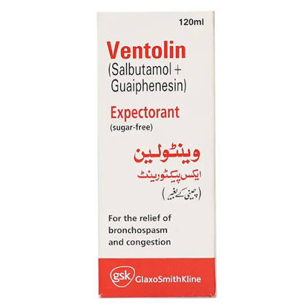 Ventolin Expectorant 120ml 1S