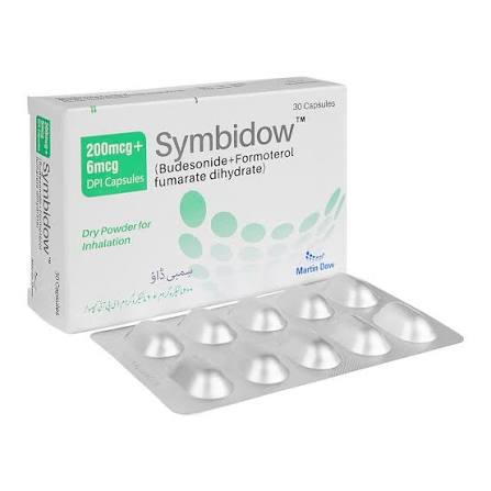 Symbidow Capsules 200mcg + 6mcg 3X10S
