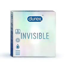 DUREX INVISIBLE CONDOMS 1X3S