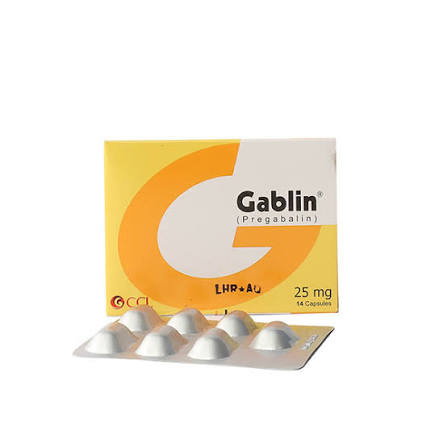 GABLIN CAPSULE 25MG 2X7S
