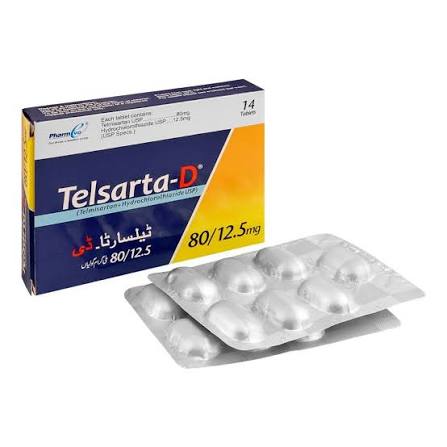 Telsarta D Tablet 80/12.5mg 2X7S