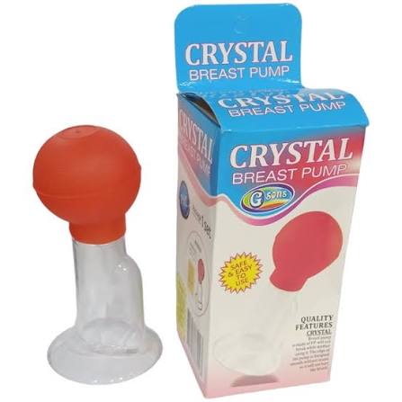 CRYSTAL BREAST PUMP 1S