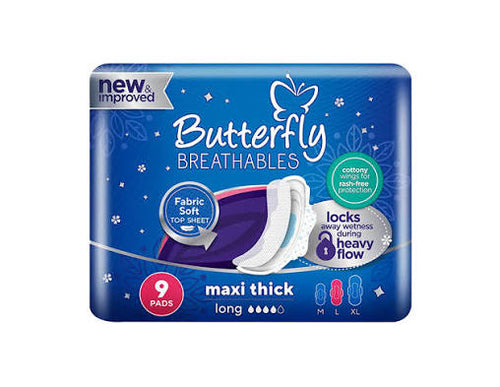 Butterfly Maxi Thick Cottony L 9S
