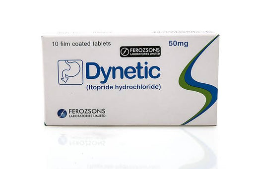DYNETIC 50MG TABLETS 1X10'S