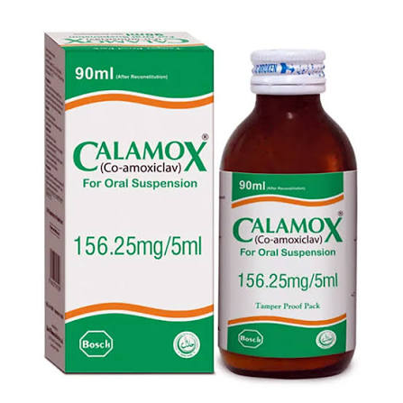 Calamox 156.25mg Syrup 90ml 1S