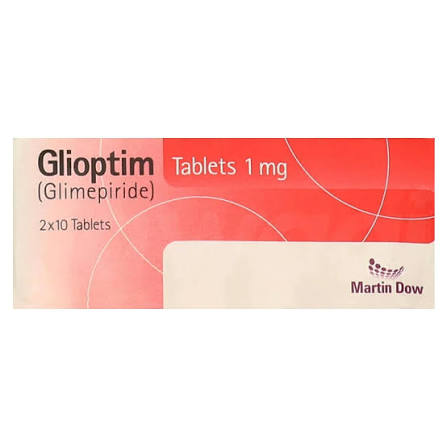 Glioptim Tablet 1 mg 2X10S