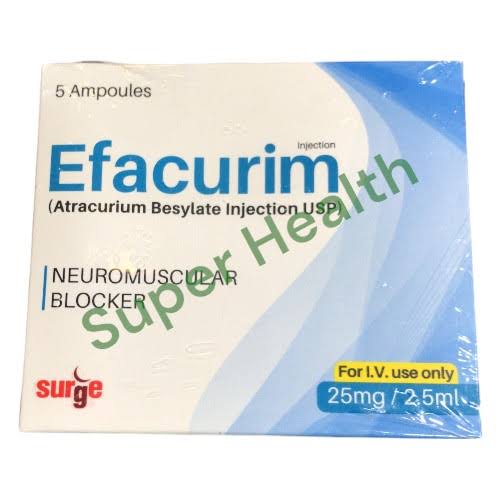 Efacurim 25mg/2.5ml IV 1X5S