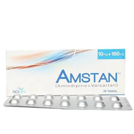 AMSTAN TABLET 10MG+160MG 2X14S