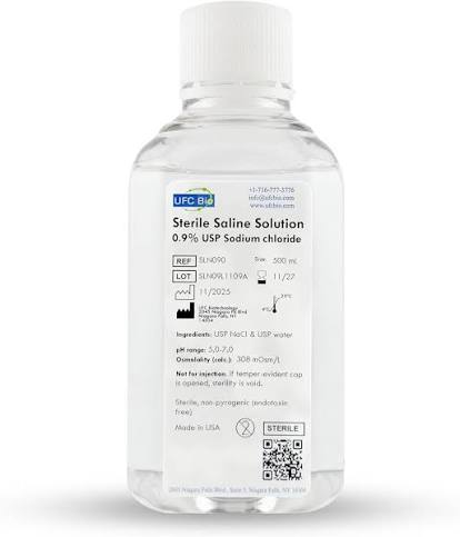NORMAL SALINE 0.9% 500ML (SIMPLE CAP)  1S