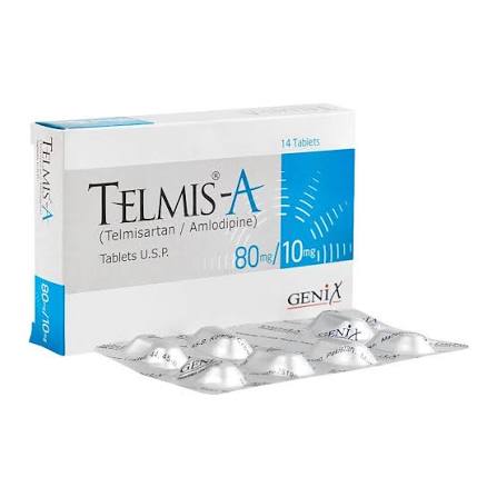 Telmis-A Tablet 80mg/10mg 2X7S