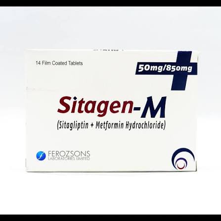 Sitagen-M 50/850mg Tablet 2X7S