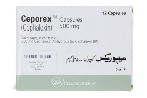 Ceporex Capsule 500 mg 2X6S