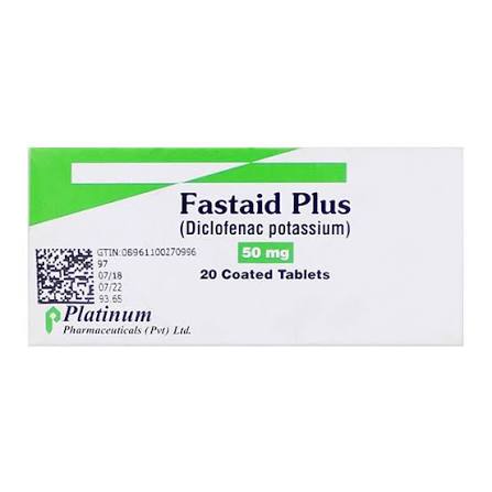 FASTAID PLUS TABLET 50MG 2X10S