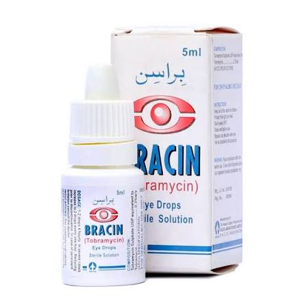 BRACIN EYE DROPS 0.3% 5ML 1'S