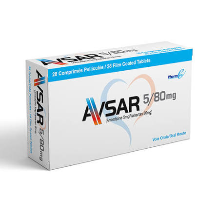Avsar Tablet 5/80 mg 2X10's