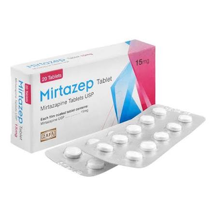 MIRTAZEP TABLET 15MG 2X10S