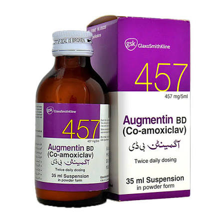 Augmentin BD 457mg/5ml 35ml 1S