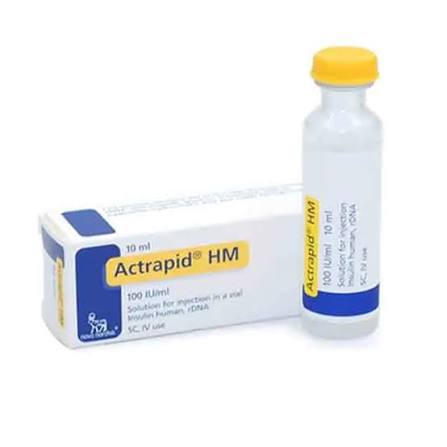 ACTRAPID HM VIAL 10ML 1S