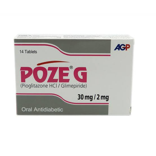 Poze G Tablet 30/4 mg 2X7S