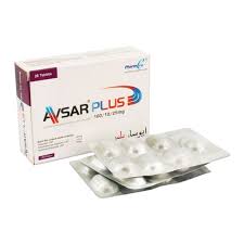 AVSAR PLUS 160/10/25MG 4X7S