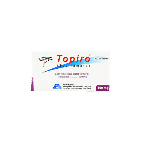 Topiro 100mg Tablet 3X10S