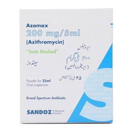 Azomax Suspension 25ml 1'S