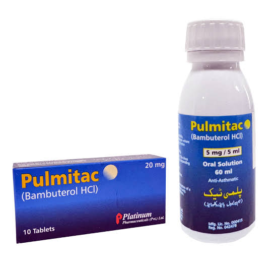 Pulmitac 5mg/5ml Oral Solution 60ml 1'S