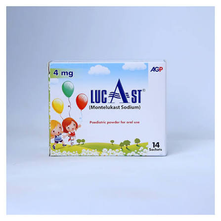 Lucast 4mg Sachet 1X14S