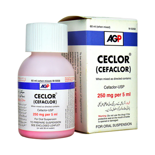 Ceclor Suspension 250mg 60ml 1S