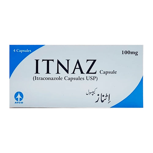 Itnaz 100mg Capsule 1X4'S