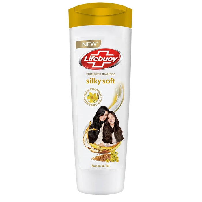 LIFEBUOY SILKY SOFT (PROTEIN+MUSTARD OIL) SHAMPOO 175ML 1S