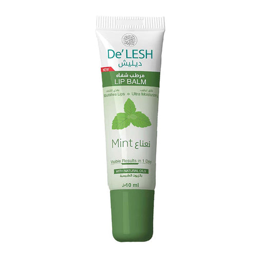 DE'LESH LIPBALM TUBE (MINT) 10 ML 1S