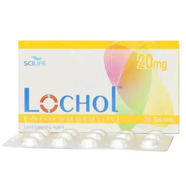 LOCHOL 20MG TABLET 2X15S