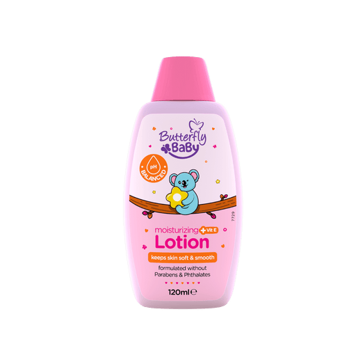 BUTTERFLY BABY MOISTURIZING LOTION 120ML 1S
