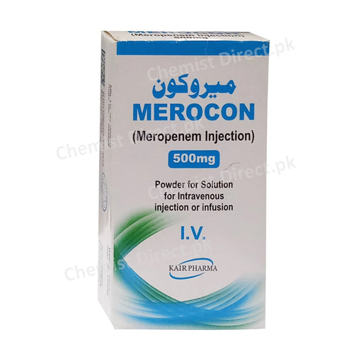 Merocon 500mg Injection 1S