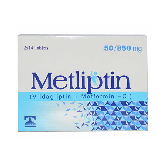 METLIPTIN 50/850MG   TABLET 2X14S