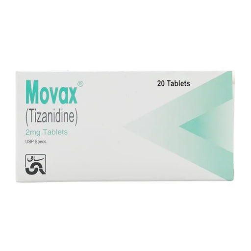 MOVAX TABLETS 2MG 1X20S