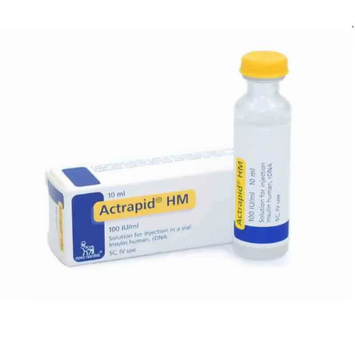ACTRAPID HM VIAL 10ML 1S - Meri Pharmacy