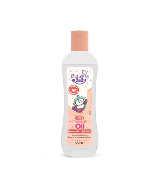 BUTTERFLY BABY OIL MASSAGE OIL 60ML 1S