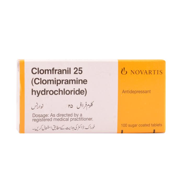 CLOMFRANIL 25 MG 10X10S