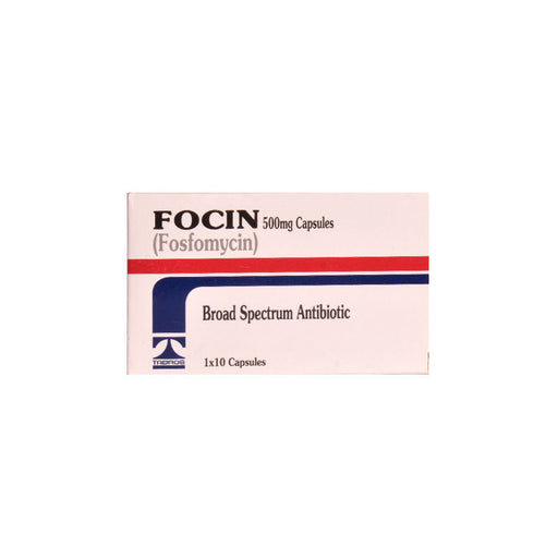 FOCIN 500MG CAPSULES 1X10S