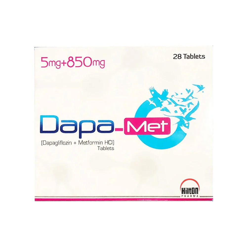 Dapa Met 5mg/850mg Tablet 14S