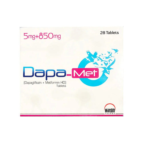 Dapa Met 5mg/850mg Tablet 14S