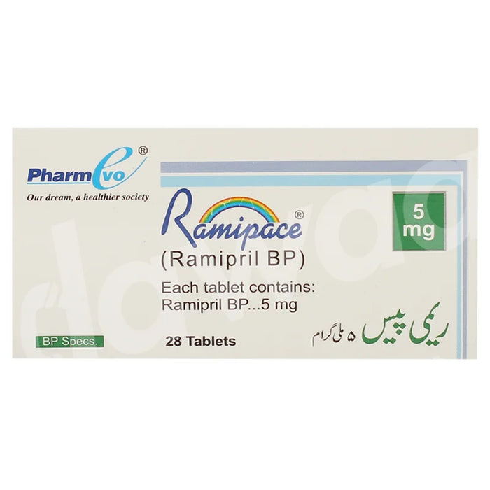 RAMIPACE TABLET 5 MG 2X14S