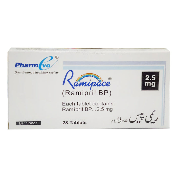 RAMIPACE TABLET 2.5 MG 2X14S